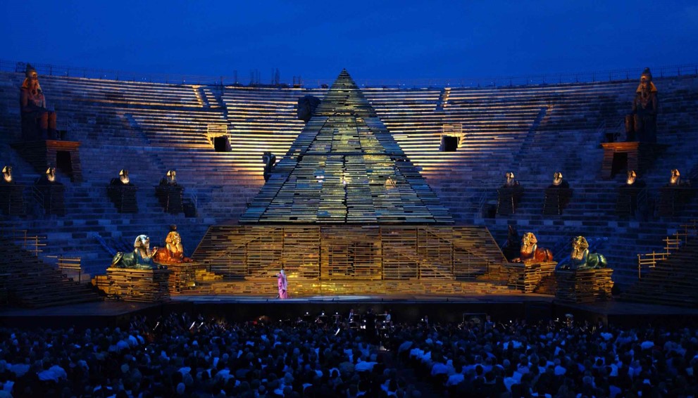 AIDA歌劇 At Arena Verona